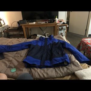 Columbia 2 in 1 Omni-heat jacket.